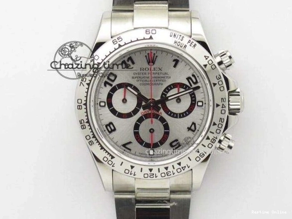 0112 Daytona 6263 SS White Black Dial Black Tachymeter Bezel On SS Bracelet Venus Premium 3858